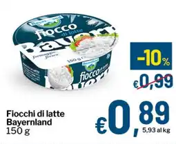 Qui Discount Fiocchi di latte Bayernland offerta