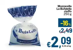 Qui Discount Mozzarella La Bufalella ciuffo offerta