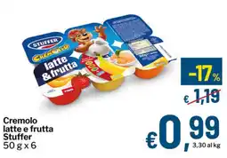 Qui Discount Cremolo latte e frutta Stuffer offerta