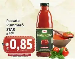 Paghi Poco Passata Pummarò STAR offerta