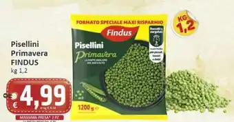 Paghi Poco Pisellini Primavera FINDUS offerta