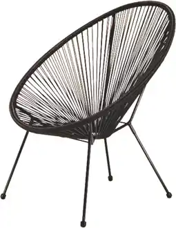 MD Discount SEDIA ROUND RING colore nero offerta