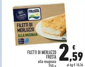 Conad Filetti di merluzzo alla mugnaia 250 g(ml) offerta