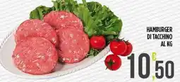 Netto Supermercati Hamburger di tacchino offerta
