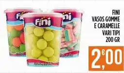 Netto Supermercati Fini vasos gomme e caramelle offerta