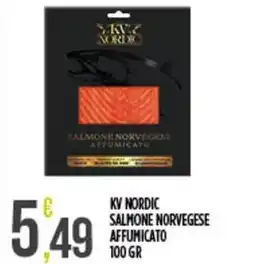 Netto Supermercati Kv nordic salmone norvegese affumicato offerta