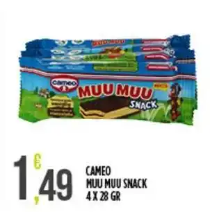 Netto Supermercati Cameo muu muu snack offerta
