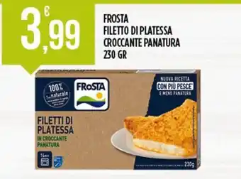 Netto Supermercati Frosta filetto di platessa croccante panatura offerta