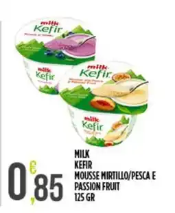 Netto Supermercati Milk kefir mousse mirtillo/pesca e passion fruit offerta
