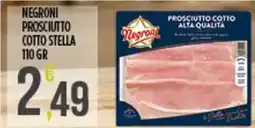 Netto Supermercati Negroni prosciutto cotto stella offerta