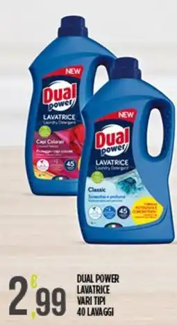 Netto Supermercati Dual power lavatrice offerta