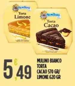 Netto Supermercati Mulino bianco torta cacao/ limone offerta