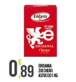 Netto Supermercati Eridania zucchero astuccio offerta