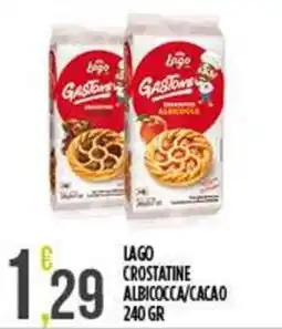 Netto Supermercati Lago crostatine albicocca/cacao offerta