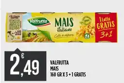 Netto Supermercati Valfrutta mais offerta