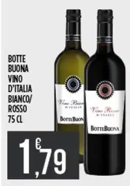 Netto Supermercati Botte buona vino d'italia bianco/ rosso offerta