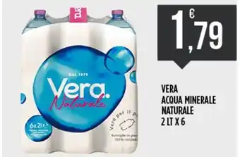 Netto Supermercati Vera acqua minerale naturale offerta