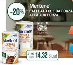 Coop Meritene forza e vitalità offerta