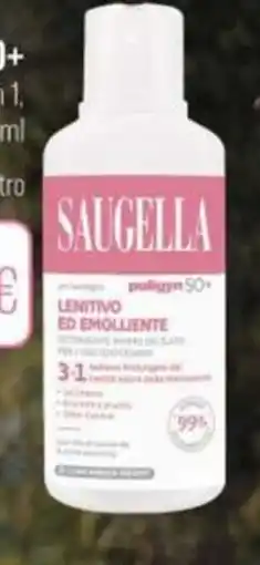 Coop Saugella poligyn 50+ detergente intimo delicato 3 in 1 offerta