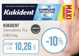 Coop KUKIDENT Crema adesiva offerta