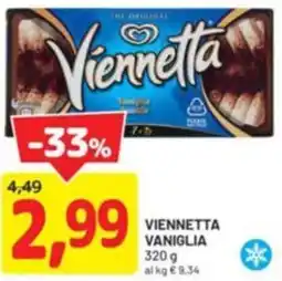 DPiù Viennetta vaniglia offerta