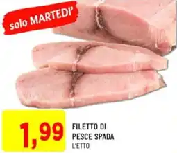 DPiù Filetto di pesce spada offerta