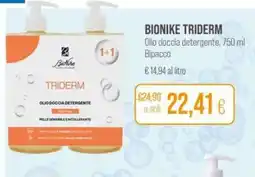 Coop BIONIKE TRIDERM Olio doccia detergente offerta