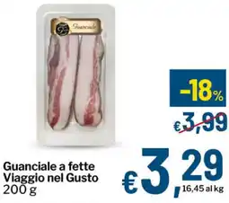 Qui Discount Guanciale a fette Viaggio nel Gusto offerta
