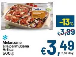 Qui Discount Melanzane alla parmigiana Artica offerta