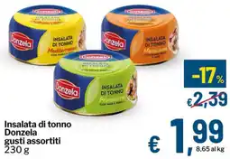 Qui Discount Insalata di tonno Donzela offerta