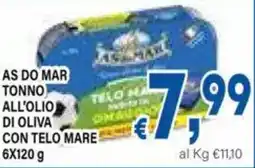 DEM As do mar tonno all'olio di oliva con telo mare offerta