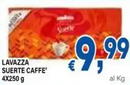 DEM Lavazza suerte caffe' offerta