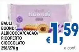DEM Bauli buondi albicocca/cacao/ ricoperto cioccolato offerta