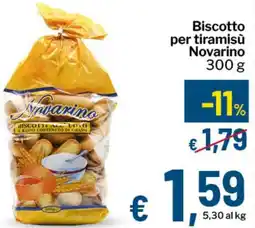 Qui Discount Biscotto per tiramisù Novarino offerta