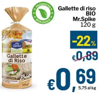 Gallette di riso BIO Mr.Spike