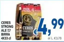 DEM Ceres strong ale 7,7 birra offerta