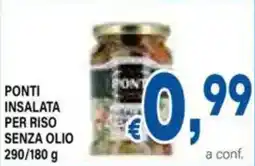 DEM Ponti insalata per riso senza olio offerta