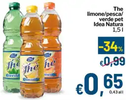 Qui Discount The limone/pesca/ verde pet Idea Natura offerta