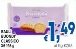 DEM Bauli buondi classico x6 offerta