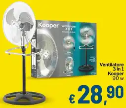 Qui Discount Ventilatore 3 in 1 Kooper offerta