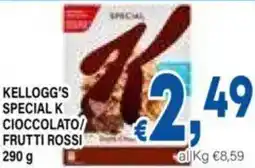 DEM Kellogg's special k cioccolato frutti rossi offerta