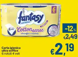 Qui Discount Carta igienica ultra soffice offerta