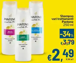 Qui Discount Shampoo vari trattamenti Pantene offerta
