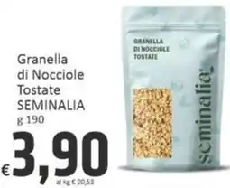 Paghi Poco Granella di Nocciole Tostate SEMINALIA offerta