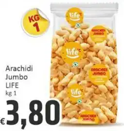 Paghi Poco Arachidi Jumbo LIFE offerta