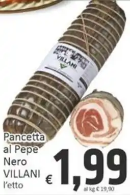 Paghi Poco Pancetta al Pepe Nero VILLANI offerta