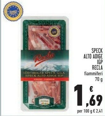 Conad Speck alto adige igp offerta