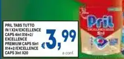 DEM Pril tabs tutto in 1x24/excellence offerta