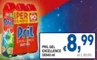 DEM Pril gel excellence offerta