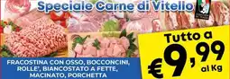 DEM Fracostina con osso, bocconcini, rolle', biancostato a fette, macinato, porchetta offerta